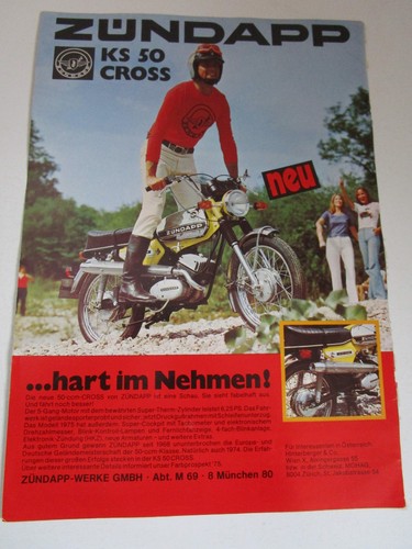 Zündapp cross mofa - cross,