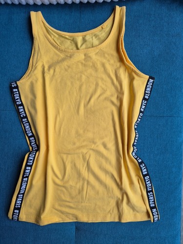 Top ärmellos trägershirt - top,