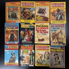 12 x Deutsche Western-Romane Bastei G.F. Unger Sammelband Abenteuer - N:18