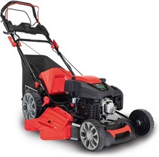 AUKTION Scheppach MS225-56E Benzin-Rasenmäher Mäher 6PS 56cm 65L E-Start [EG888]