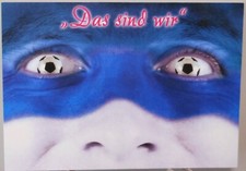 Schalke Fans Postkarte