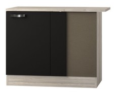 BAYLANGO Kult Eckunterschrank incl. ARBEITSPLATTE »Faro«, grau, Breite 110 cm