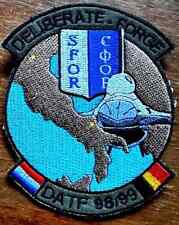 KFOR NATO Belgium - Netherlands " DELIBERATE FORCE " DATF 1998 / 1999