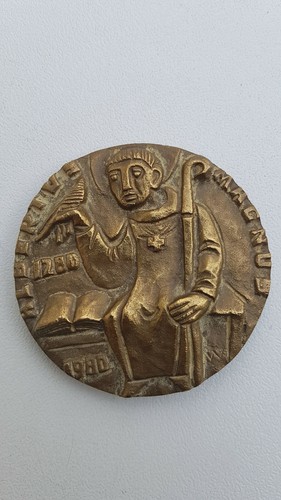 Plakette albertus magnus 1280 - plakette,