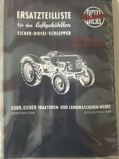 Eicher Ersatzteilliste Typ EM 600 / EA 600