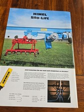 HIMEL Silo Lift Traktor Schlepper Prospekt Brochure