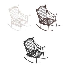 Miniatureisen -Schaukelstuhl