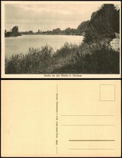 Ansichtskarte Nerchau-Grimma Partie an der Mulde 1925