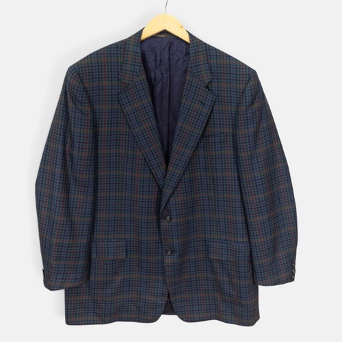 Herren lammwolle tweed blazer - tweed,