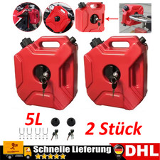 2X Motorrad Benzinkanister