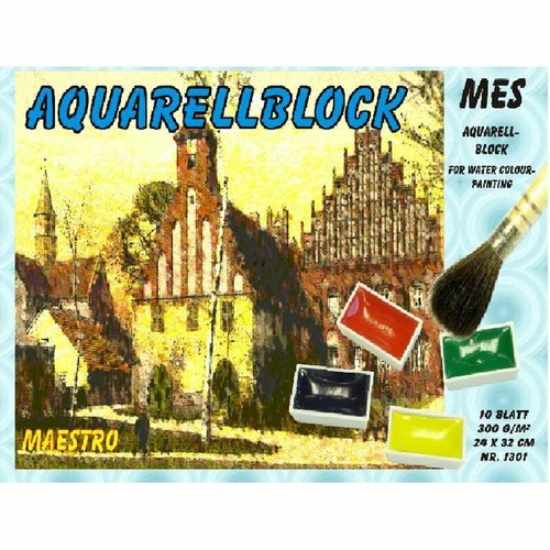 Aquarellblock mal und - aquarellblock,