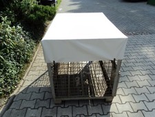 Abdeckhaube Gitterbox Abdeckplane Gitterboxplane aus Lkw-Plane 680 g/m²