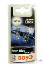 2 x BOSCH Xenon Blue W5W 12V