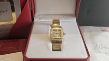 Cartier santos galbée 18 - galbée,