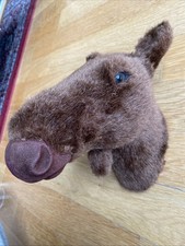 Dekorativer Elchkopf aus