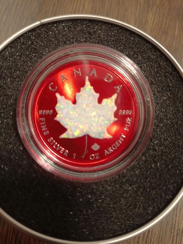 Canada opal maple leaf 2019 - opal,