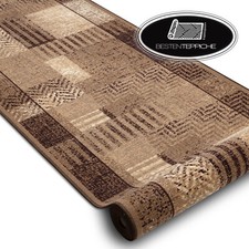 Modernen Preiswert Antirutsch Läufer ESSENZA beige Breite 67-120 cm dauerhaft