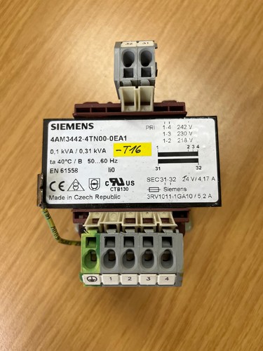 Siemens trafo primär 230v - trafo,