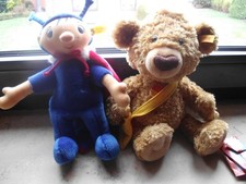 Steiff "Maari" und "Knopf", 28 und 30 cm