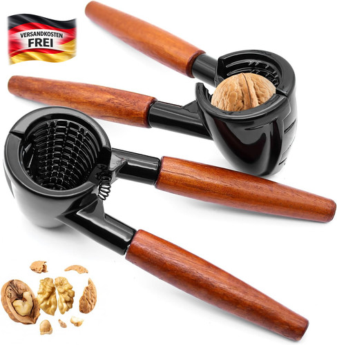 Doppelt nussknacker holzgriff - nussknacker,