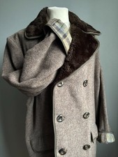 Vintage Wollmantel Esel Jacke