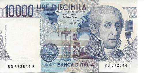 Banknote geldschein italien - banknote,