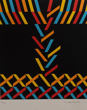 Anton Stankowski Siebdruck Konstruktive und Funktionelle Grafik undatiert