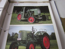 Traktor Fendt  Kleinschlepper Dieselross F 15, F 15G F 15 H, 1949 Datenblatt  05