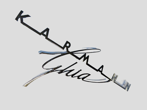 Schriftzug karmann ghia - schriftzug,