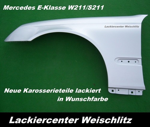 Kotflügel lackiert - lackiert, in