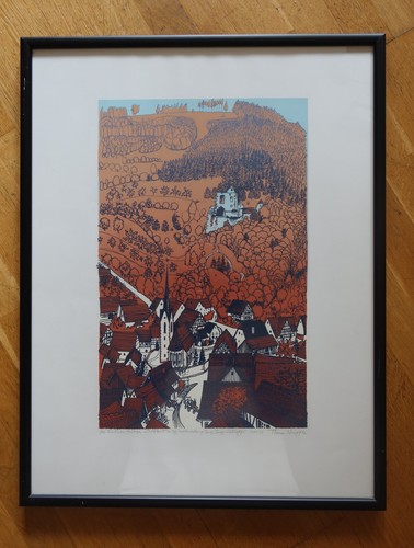 Lithographie handsigniert - lithographie,,