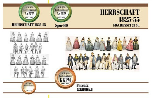Figuren herrschaft 1825 1855 - figuren,