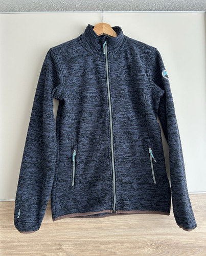 Killtec strickfleecejacke blau - killtec,