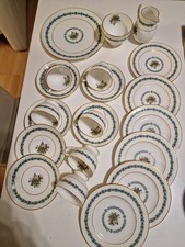 Tee/Kaffeeservice Wedgwood bone china appledore 21tlg Made in England ohne Kanne