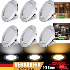 6x.LED Spot 12V Einbaustrahler