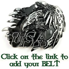 USA Adler Gürtelschnalle