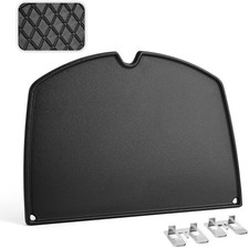 onlyfire Gusseisen Grillplatte für Weber Q200 Q220 Q240 38,6x27,2cm schwarz Zube