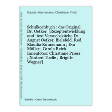 Schulkochbuch : das Original