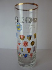 DDR Oberliga Bierglas 17,5cm