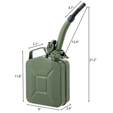 5L + Flexibler Auslaufrohr