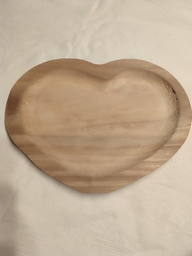 Holz tablet herz - -,