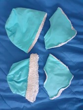 Zwillinge Set Schal und Mütze