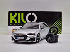 Audi RS4 B9 Avant Silver 1:18