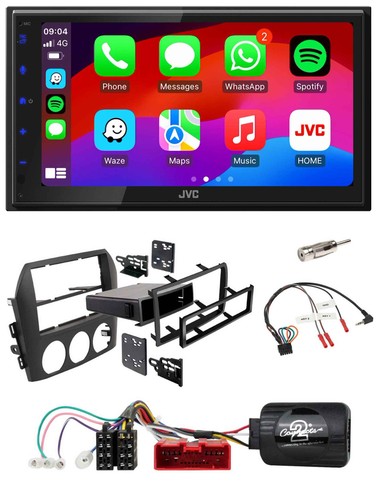 Jvc bluetooth 2din lenkrad dab - jvc,