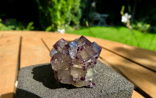 Hell lila fluorite - hell,