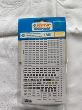 Roco Miniatur Abziehbilder