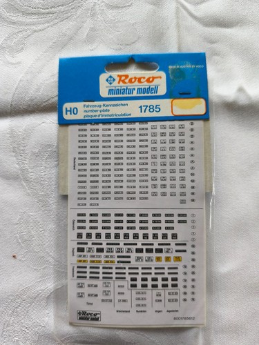 Roco miniatur abziehbilder - miniatur,