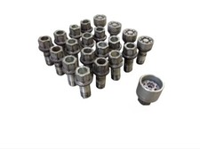 Radschrauben 20 Stück Felgenschloss für SKODA FABIA III (NJ3) 1.0