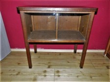 kleinere gut erhaltene Glasvitrine, Schrank aus den 60er Jahren
