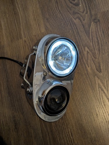 Doppel scheinwerfer motorrad - doppel,